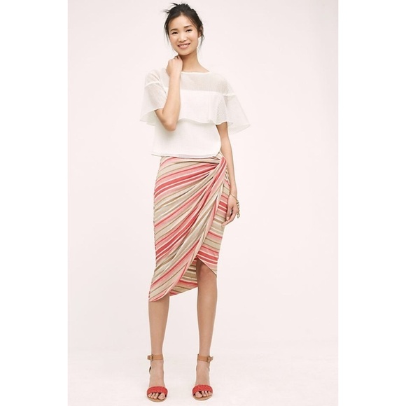 Anthropologie Bailey 44 Isala Wrap Skirt - Picture 2 of 13